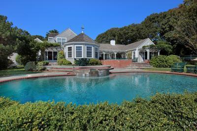 120 North Bay Road Osterville, MA 02655 - Photo 19 of 21 a front view of a house with a yard