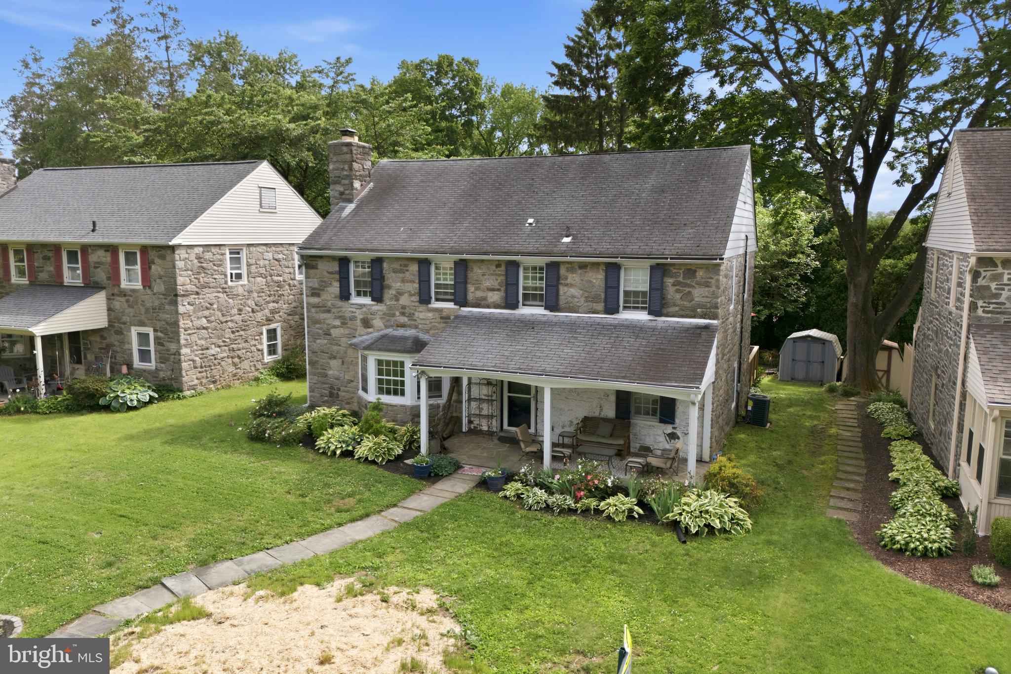 284 Trent Road Wynnewood, PA 19096 - Photo 22 of 31 an aerial view of a house