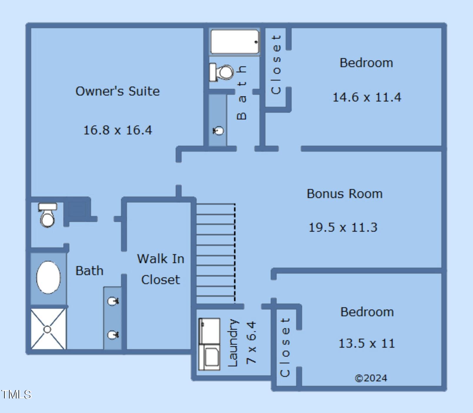 3220 Lacewing Drive Zebulon, NC 27597 - Photo 69 of 69 Floorplan-2nd-3220 Lacewing Drive (Custo