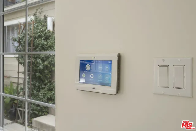 a view of a door and chair