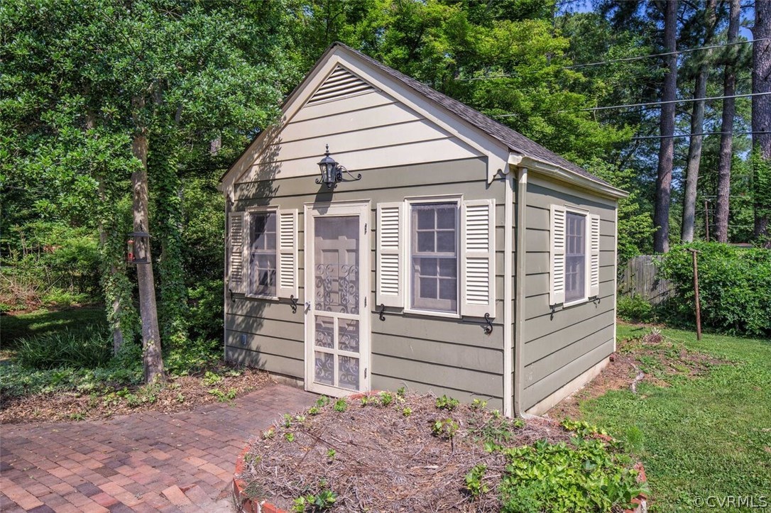 815 Northampton Road Petersburg, VA 23805 - Photo 17 of 20 Custom built workshop/shed to match the home. Has