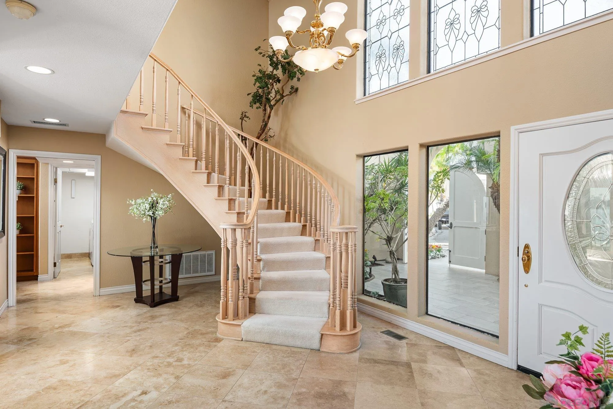 2 The Point Coronado, CA 92118 - Photo 29 of 54 a view of entryway and hall with a front door