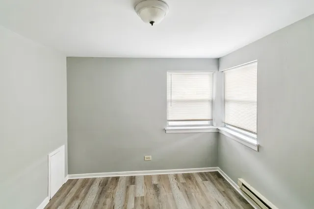a bathroom with a window