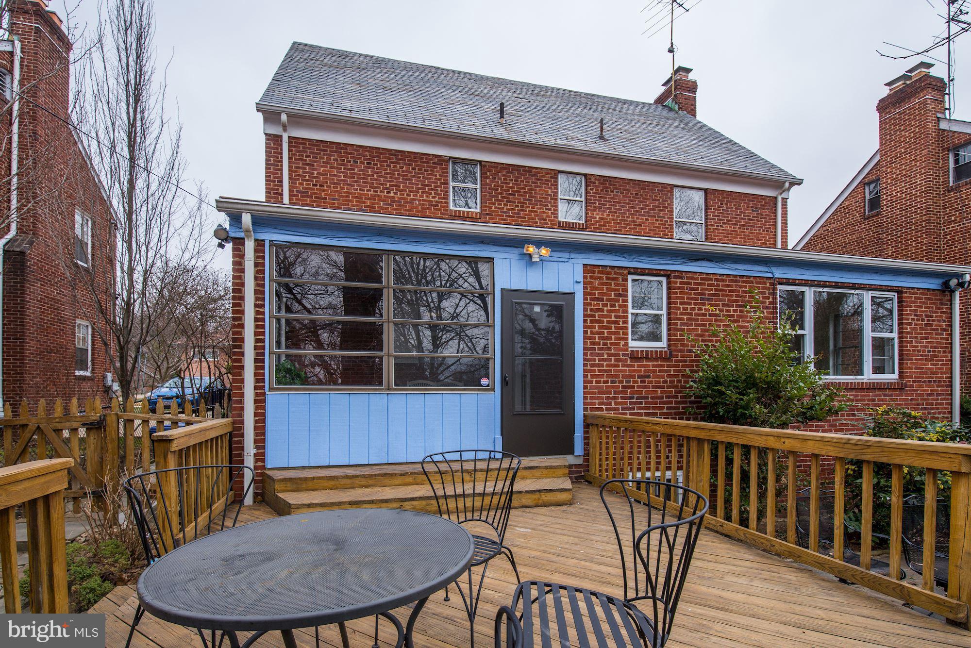 1534 Roxanna Road Northwest Washington, DC 20012 - Photo 24 of 30 Exterior (Rear)