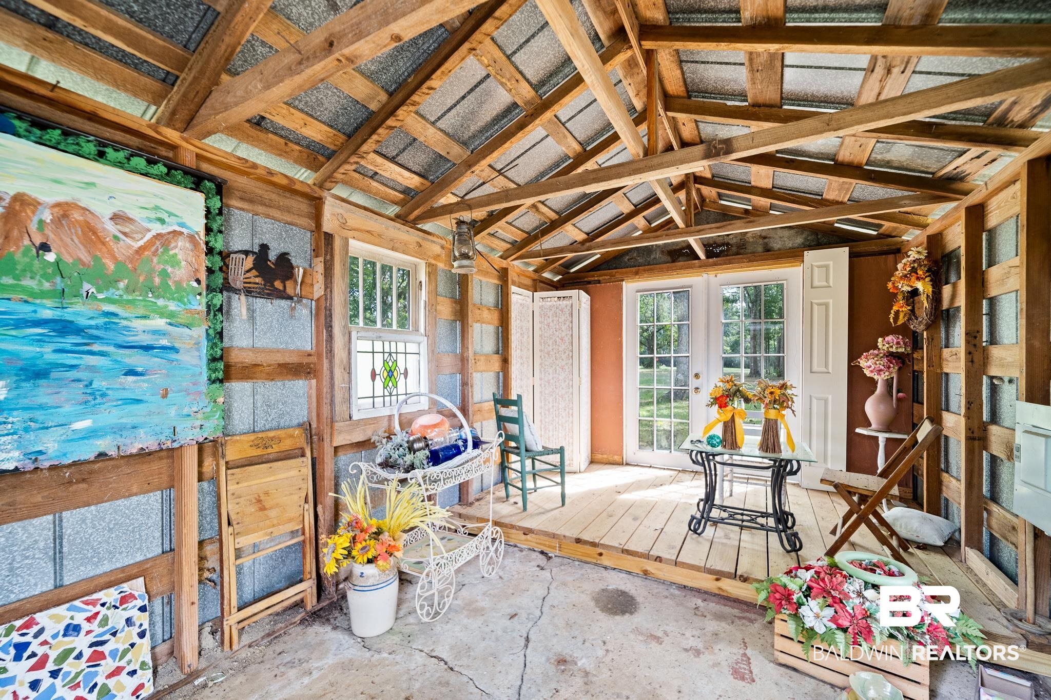 11528 Whitehouse Fork Road Bay Minette, AL 36507 - Photo 26 of 37 Storage room featuring french doors