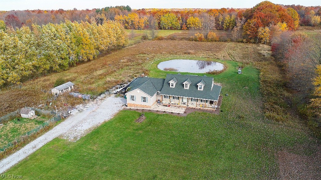 4478 Ireland Road Rome, OH 44085 - Photo 28 of 32 Aerial view of 18.43 acres!!!