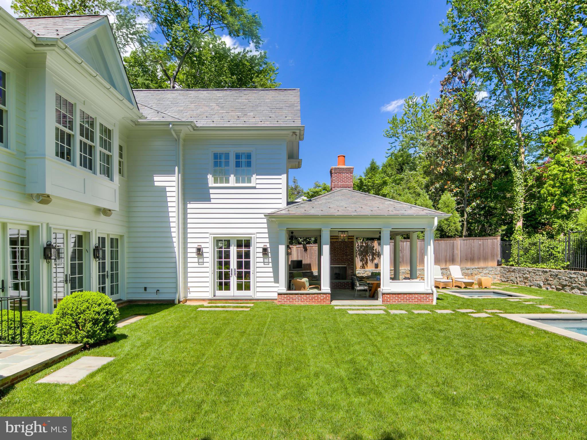 7503 Fairfax Road Bethesda, MD 20814 - Photo 12 of 13 Exterior (Rear)
