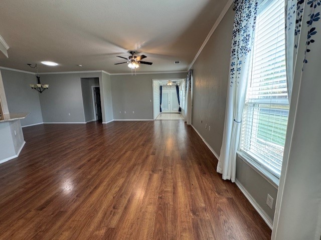 275 Bonham Loop Georgetown, TX 78633 - Photo 3 of 25 wooden floor in an empty room with a window