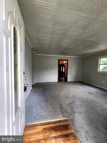 a view of empty room