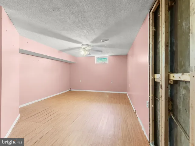 wooden floor in an empty room