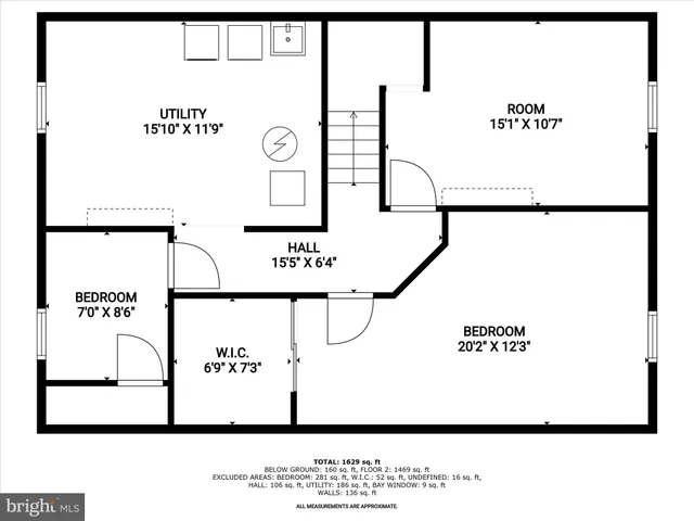 a picture of a floor plan