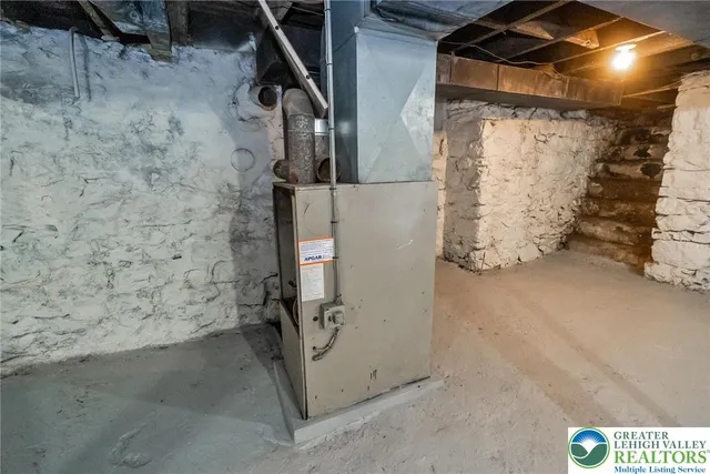 a view of water heater room