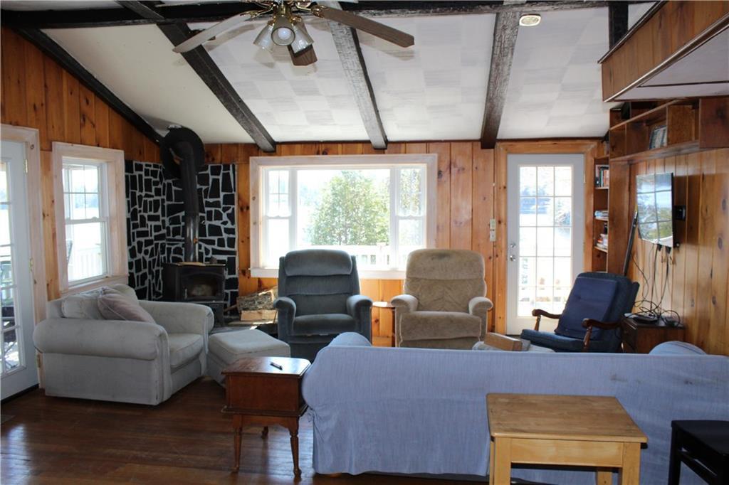 257 Ironbound Pond Road Solon, ME 04979 - Photo 16 of 30 Wood floors, cathedral ceiling and...