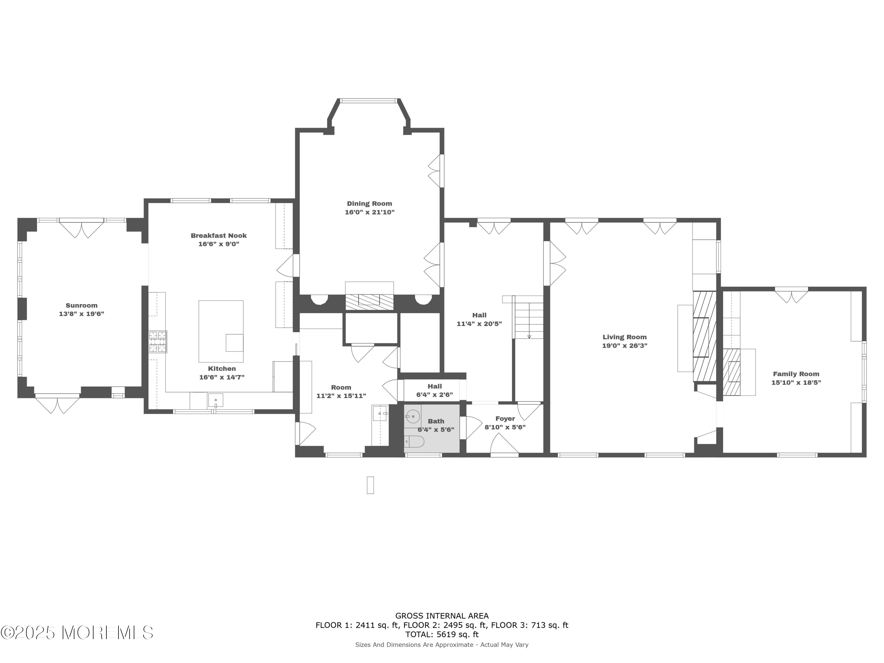 809 Navesink River Road Rumson, NJ 07760 - Photo 44 of 45 a picture of a floor plan