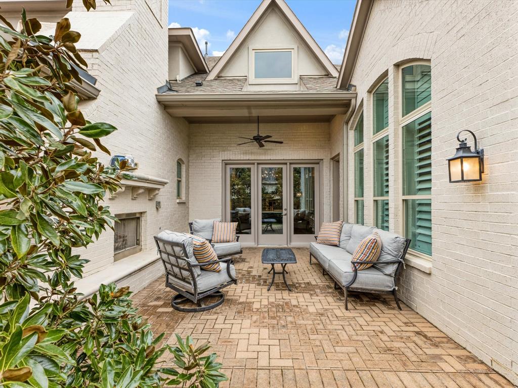 621 Hawk Wood Lane Prosper, TX 75078 - Photo 36 of 40 a building outdoor space with patio furniture