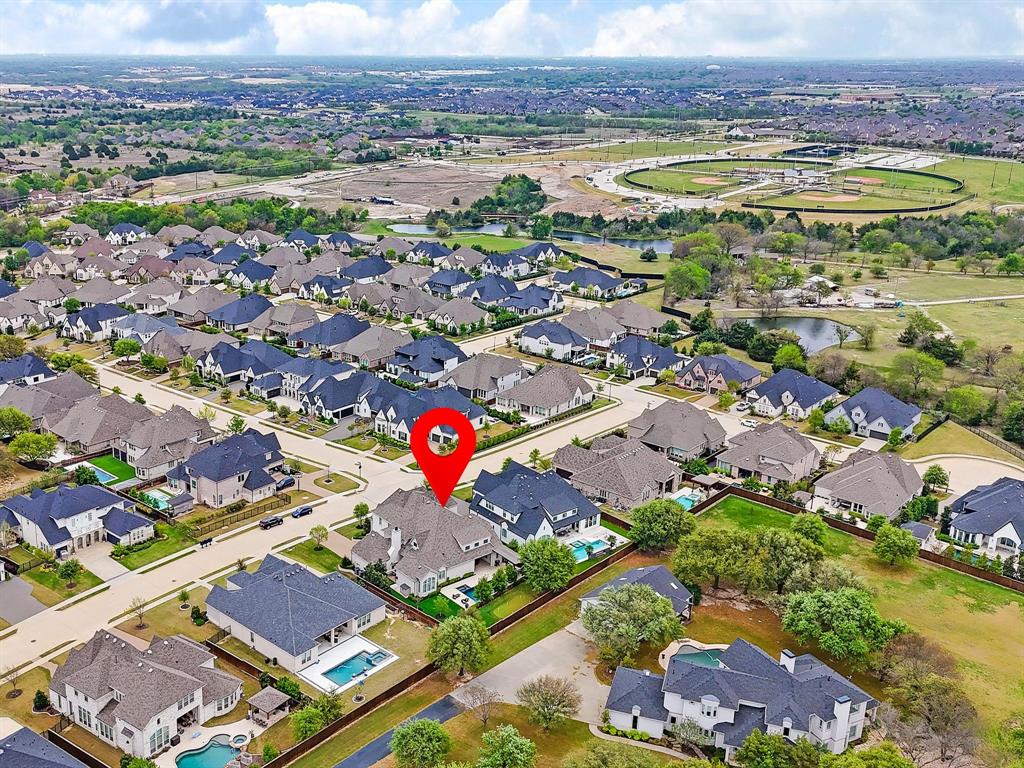 621 Hawk Wood Lane Prosper, TX 75078 - Photo 39 of 40 a view of city and ocean