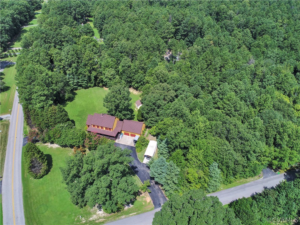 15100 Beach Road Chesterfield, VA 23838 - Photo 36 of 41 an aerial view of a house with yard