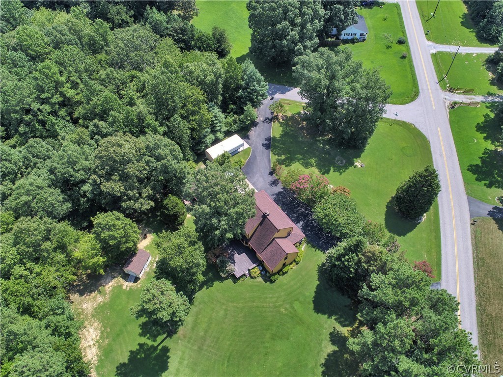15100 Beach Road Chesterfield, VA 23838 - Photo 37 of 41 an aerial view of lots of trees and houses