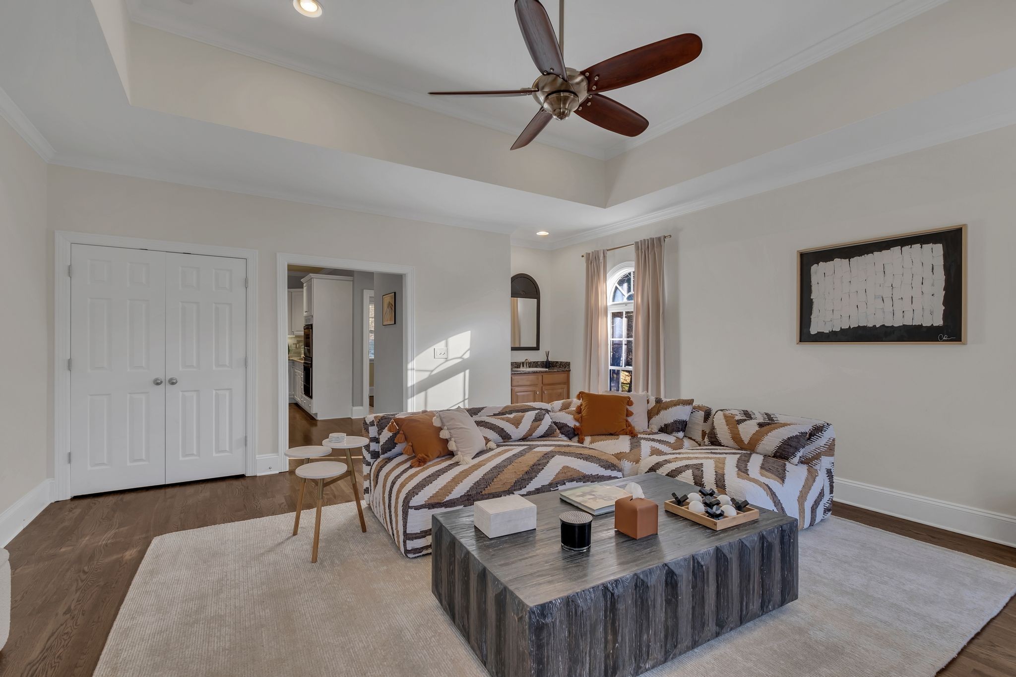 306 Rothwell Place Franklin, TN 37069 - Photo 41 of 91 a living room with furniture a ceiling fan and a rug