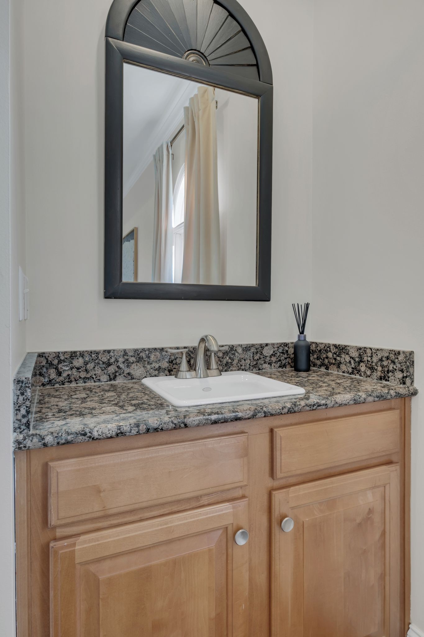 306 Rothwell Place Franklin, TN 37069 - Photo 42 of 91 a bathroom with a granite countertop sink and a mirror