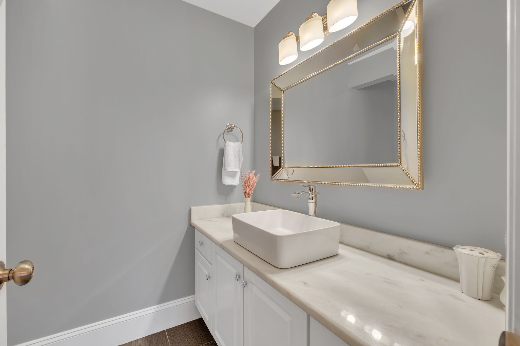 306 Rothwell Place Franklin, TN 37069 - Photo 51 of 91 a bathroom with a sink and a mirror
