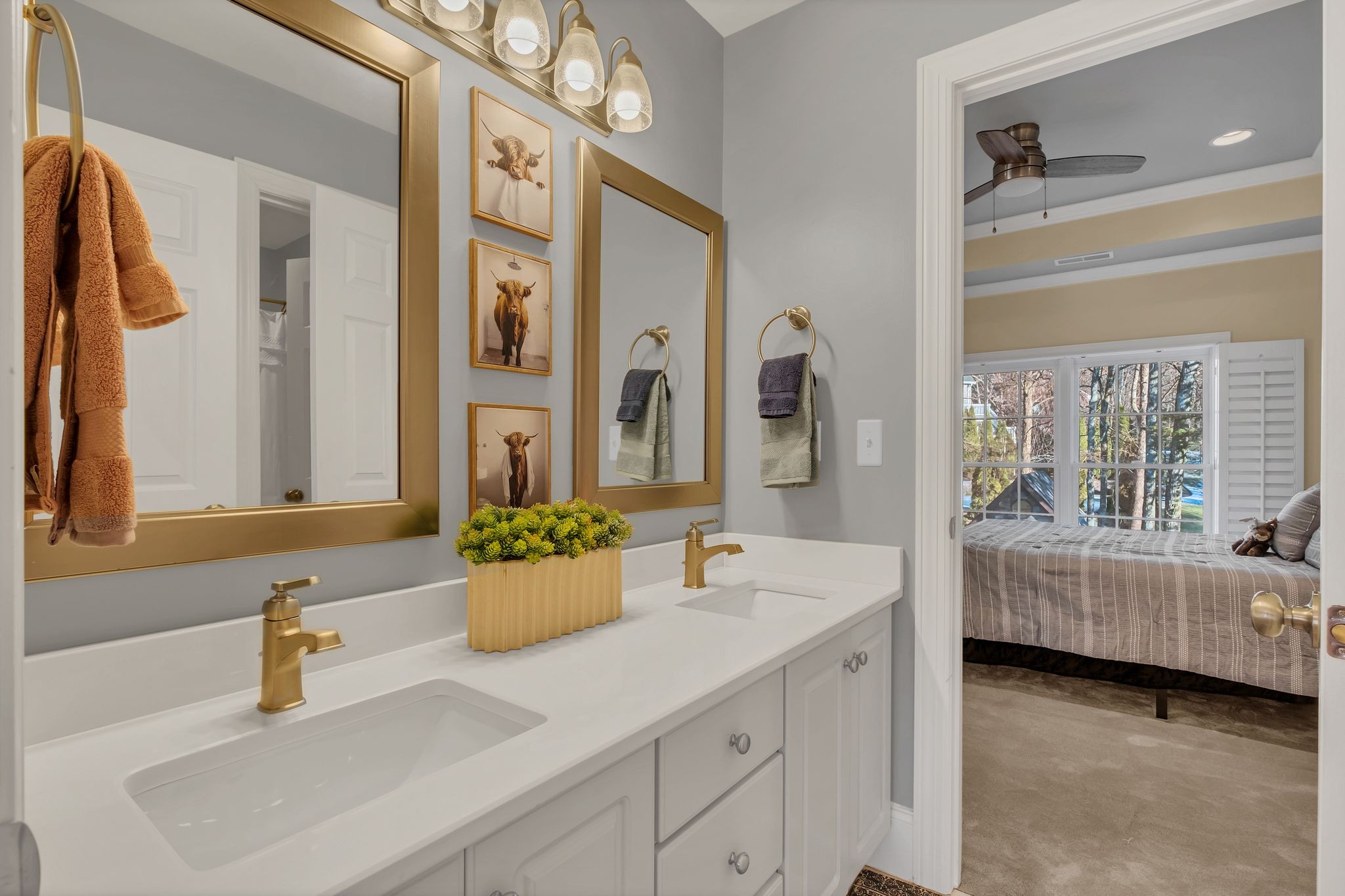 306 Rothwell Place Franklin, TN 37069 - Photo 55 of 91 a bathroom with a tub sink and mirror