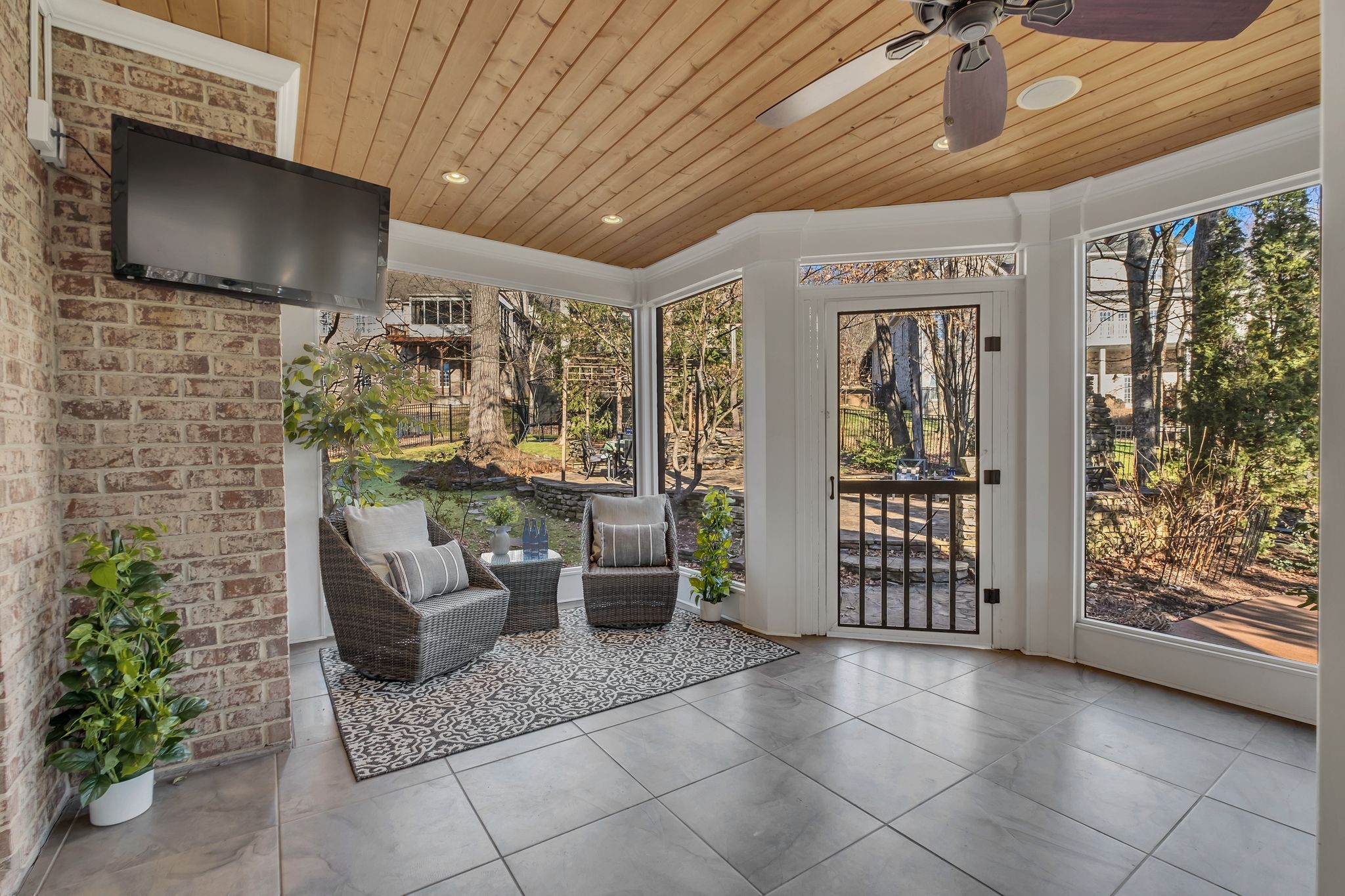 306 Rothwell Place Franklin, TN 37069 - Photo 68 of 91 Backyard screened in patio