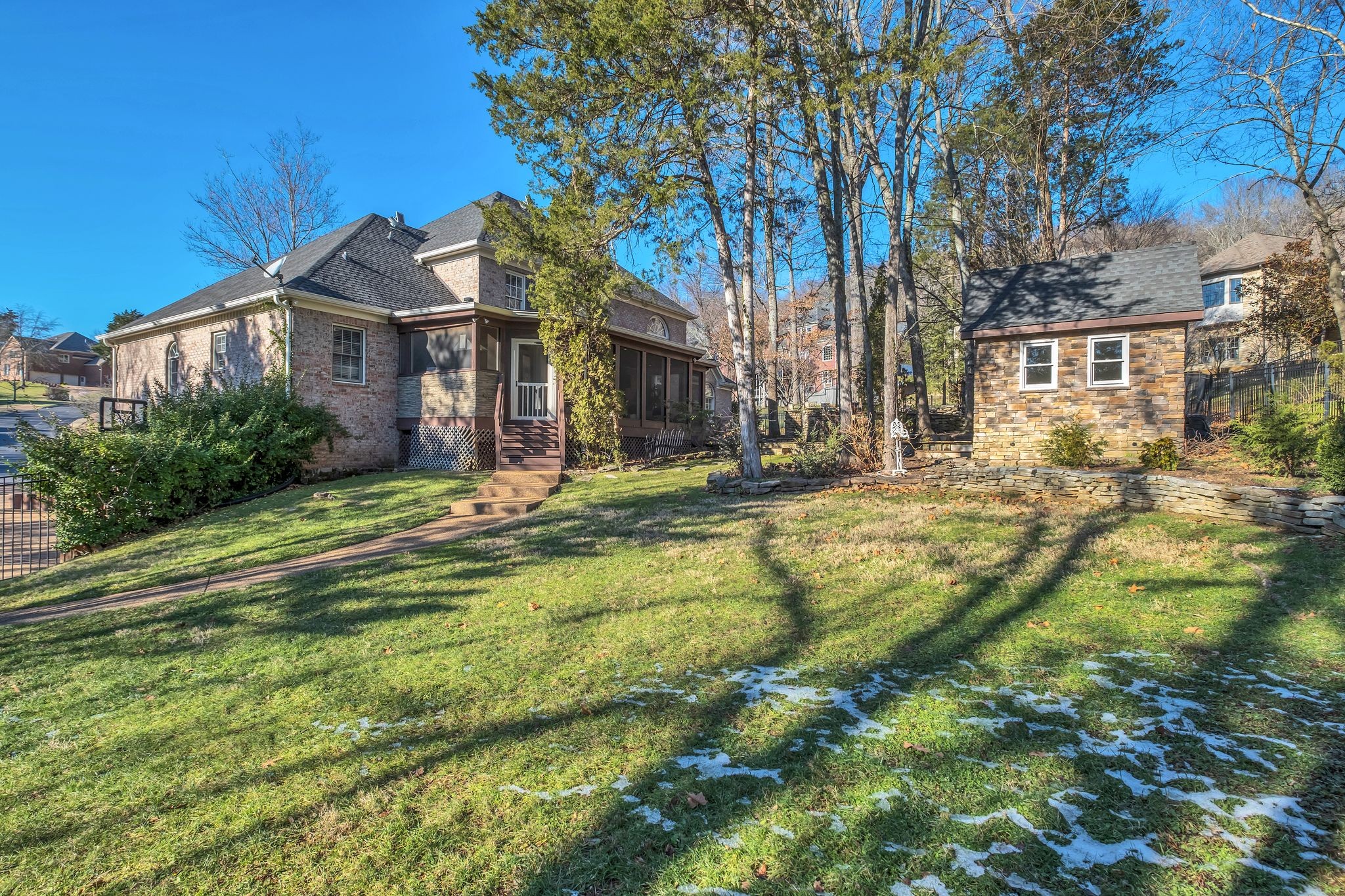 306 Rothwell Place Franklin, TN 37069 - Photo 72 of 91 a front view of a house with a yard