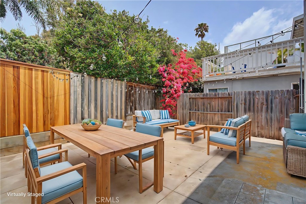 1049 3rd Street Hermosa Beach, CA 90254 - Photo 16 of 21 Virtually Staged Backyard
