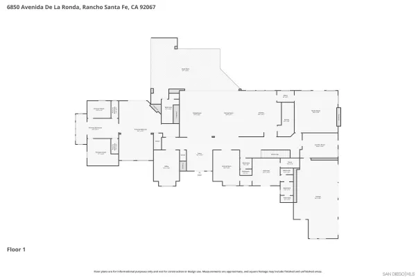 $9,880,000 | 6850 Avenida De La Ronda, Rancho Santa Fe, CA 92067