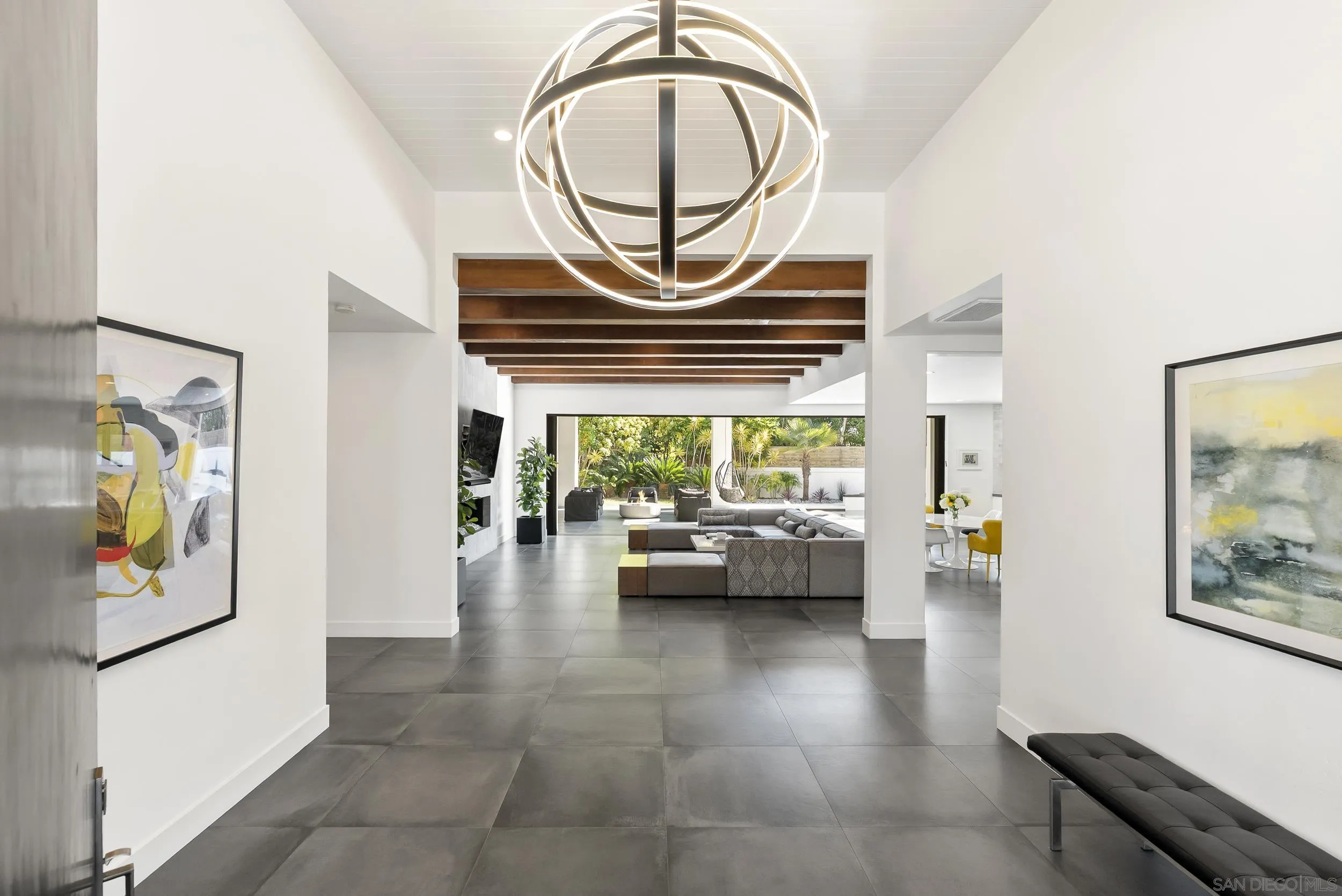 6850 Avenida De La Ronda Rancho Santa Fe, CA 92067 - Photo 7 of 40 a view of living room with furniture and a large window