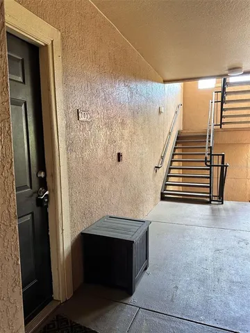 a view of a entryway