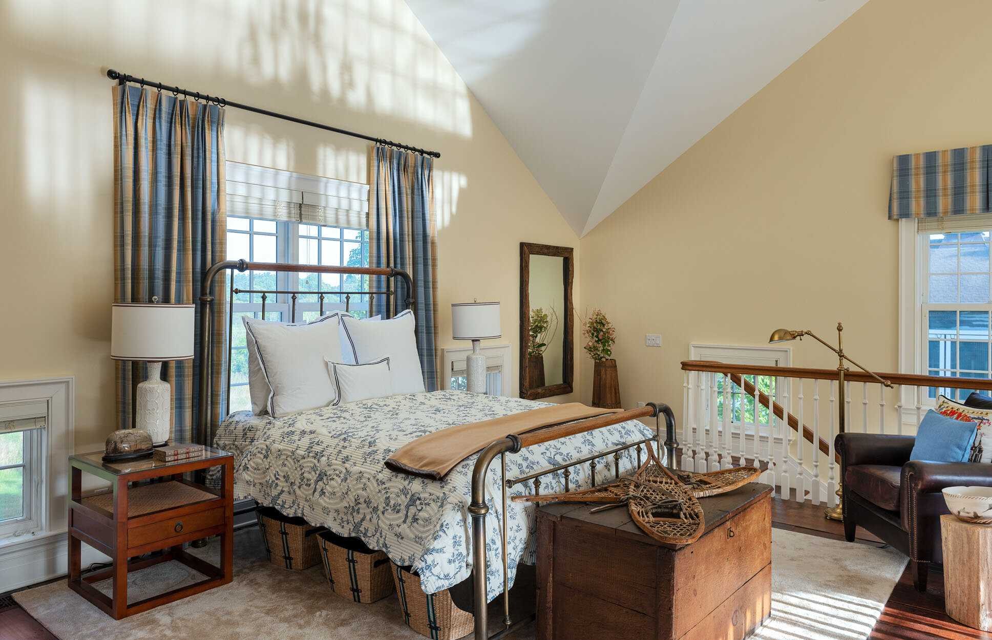 140 Sunset Trail Clinton, NY 12514 - Photo 24 of 30 a bedroom with a bed window and walk in closet with wooden floor