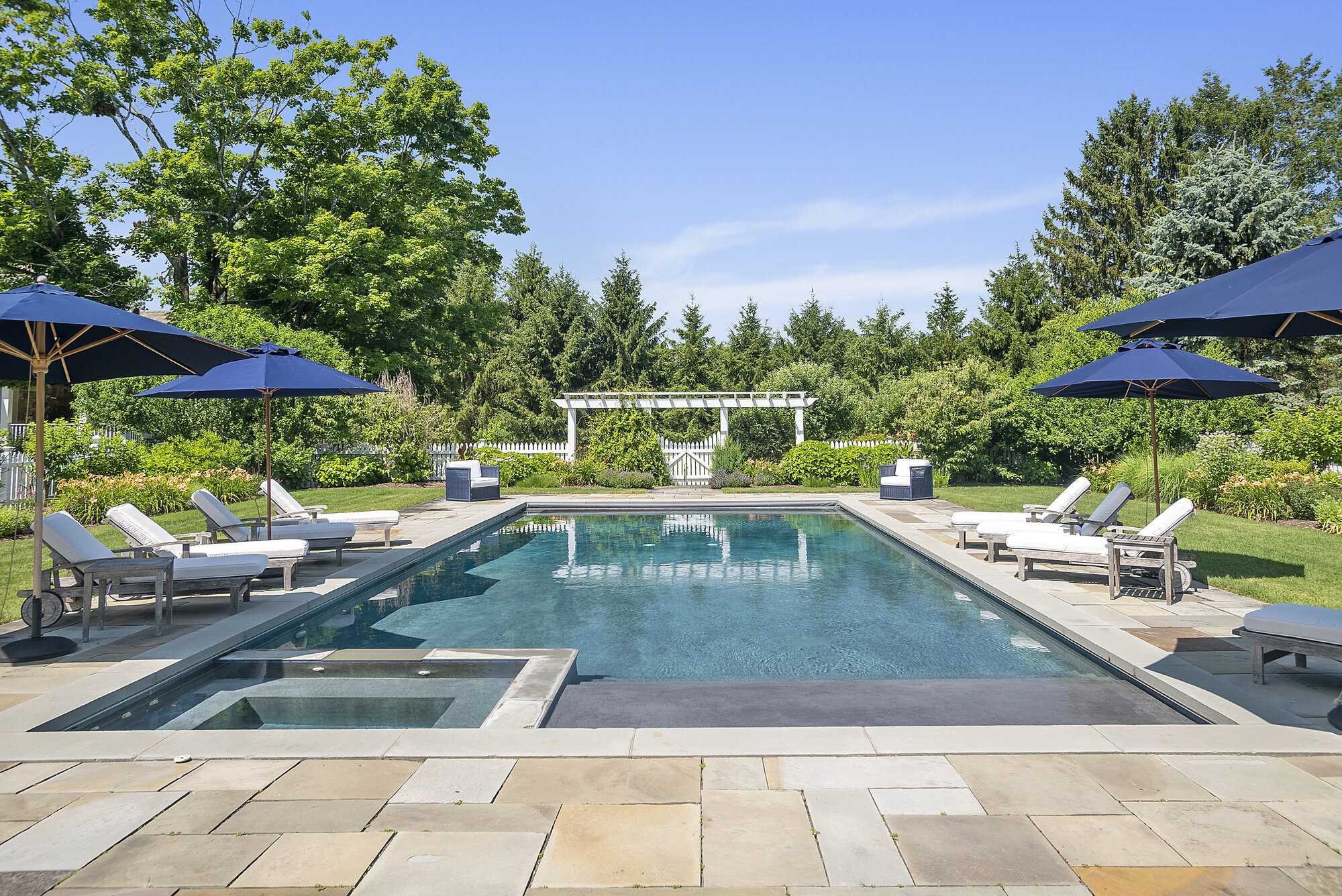 140 Sunset Trail Clinton, NY 12514 - Photo 25 of 30 a view of swimming pool with chairs in patio