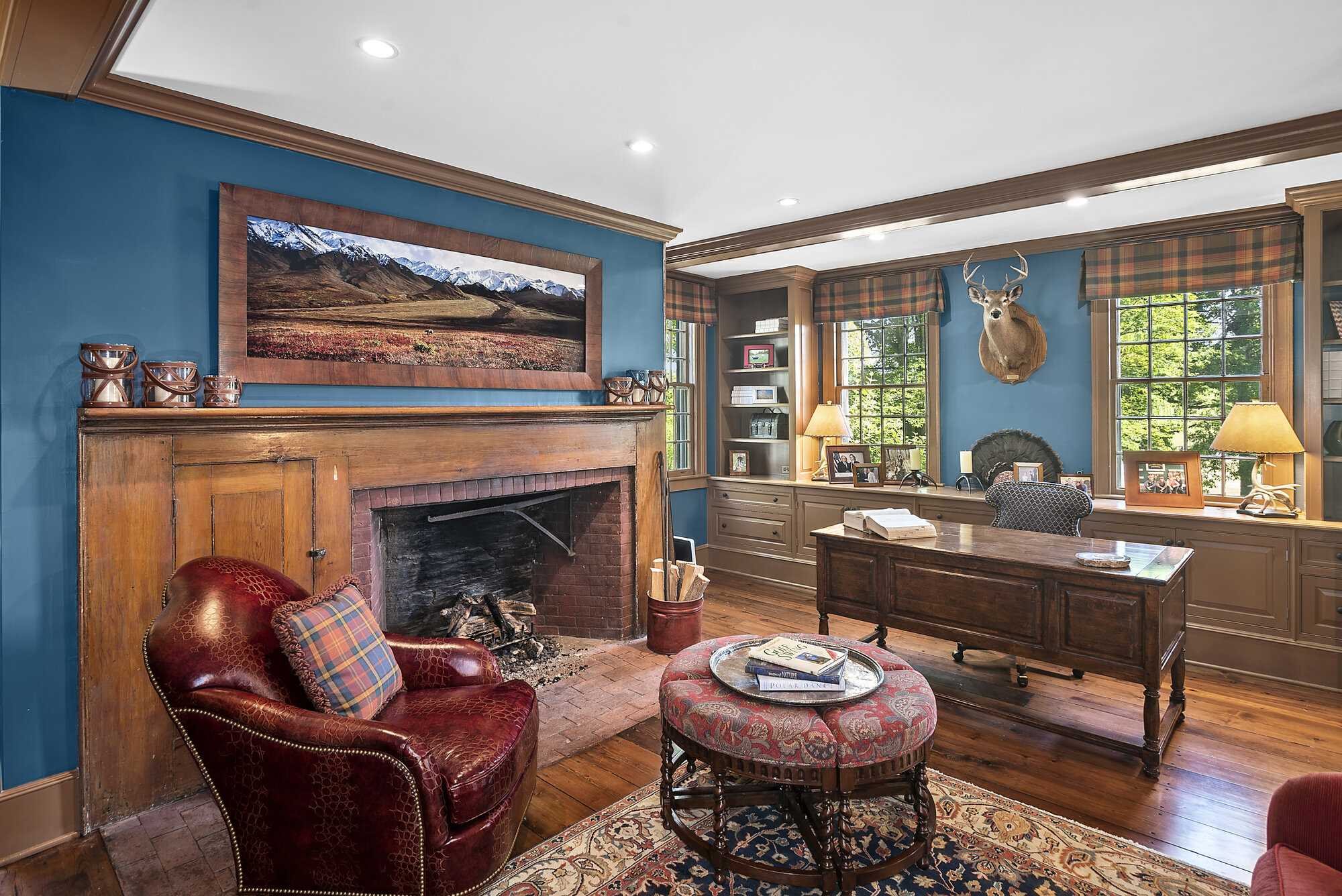 140 Sunset Trail Clinton, NY 12514 - Photo 8 of 30 a living room with furniture and a fireplace