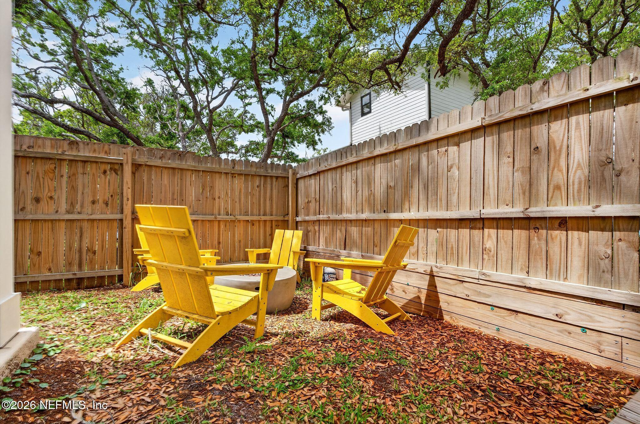 502 Twenty-First Street St. Augustine, FL 32084 - Photo 47 of 85 Firepit