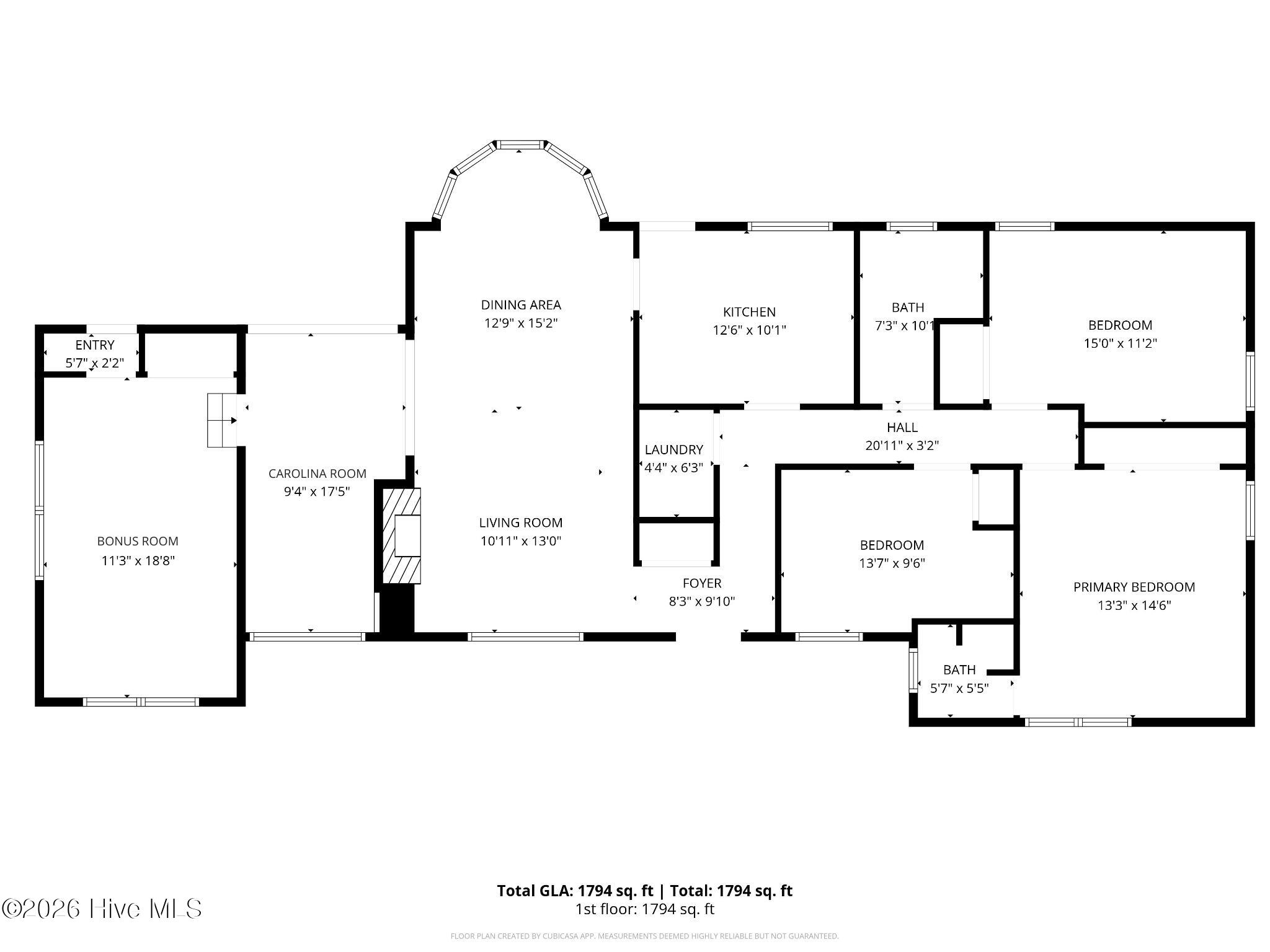 1055 Inverness Road Southern Pines, NC 28387 - Photo 54 of 54 Floorplan