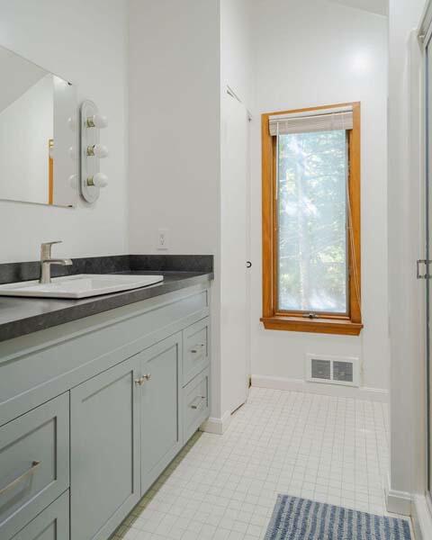 45 Old Long Pond Road Wellfleet, MA 02667 - Photo 33 of 47 a bathroom with a sink and a window