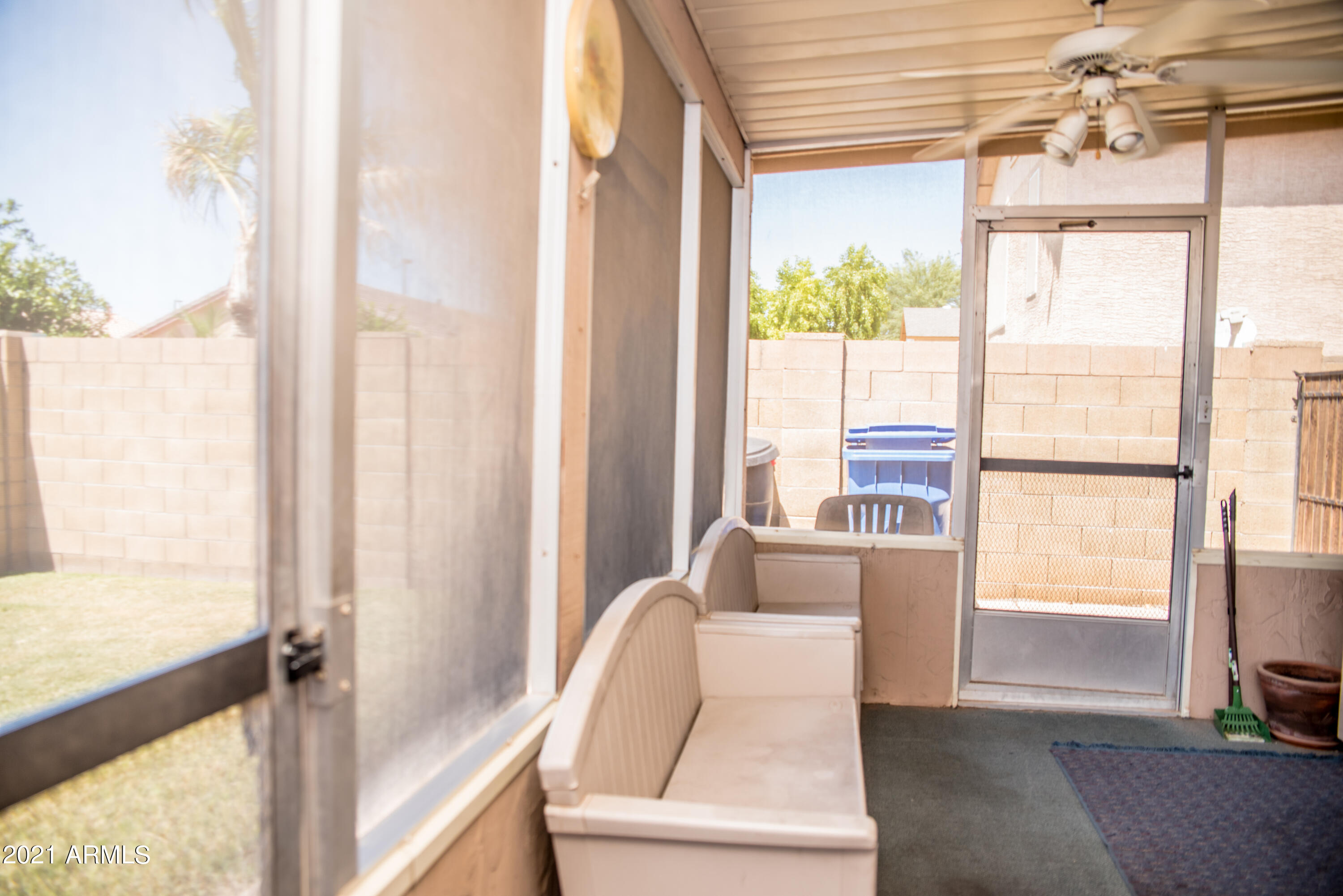 714 South Riata Street Gilbert, AZ 85296 - Photo 36 of 40 Screened in Back Patio