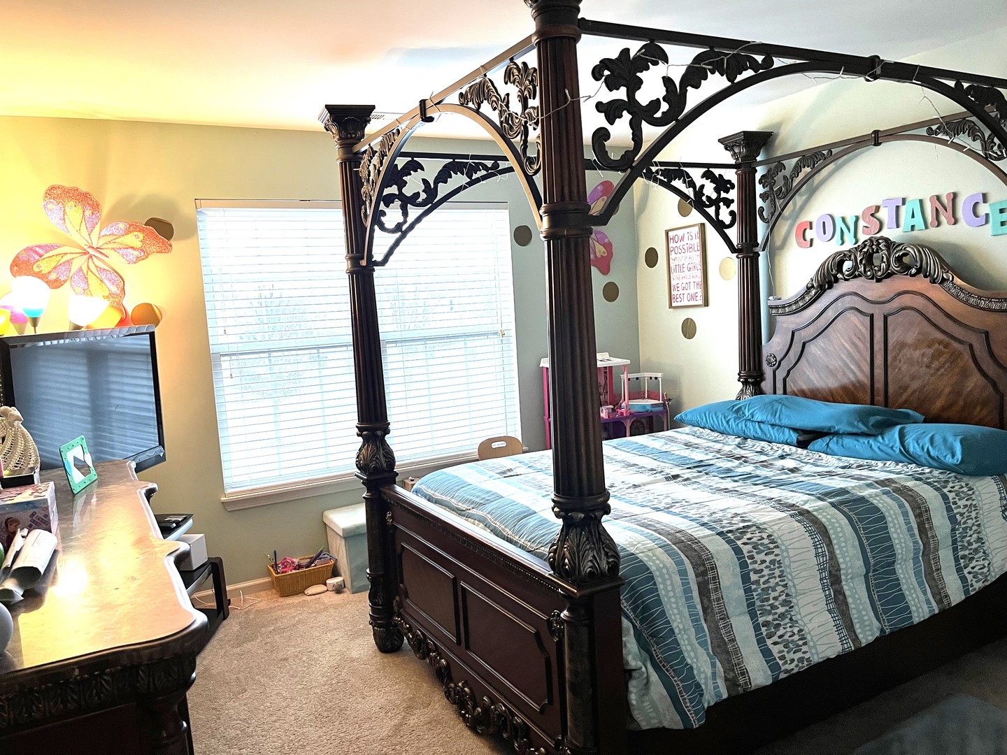 2402 Georgetown Circle Aurora, IL 60503 - Photo 17 of 23 a bedroom with a bed and window