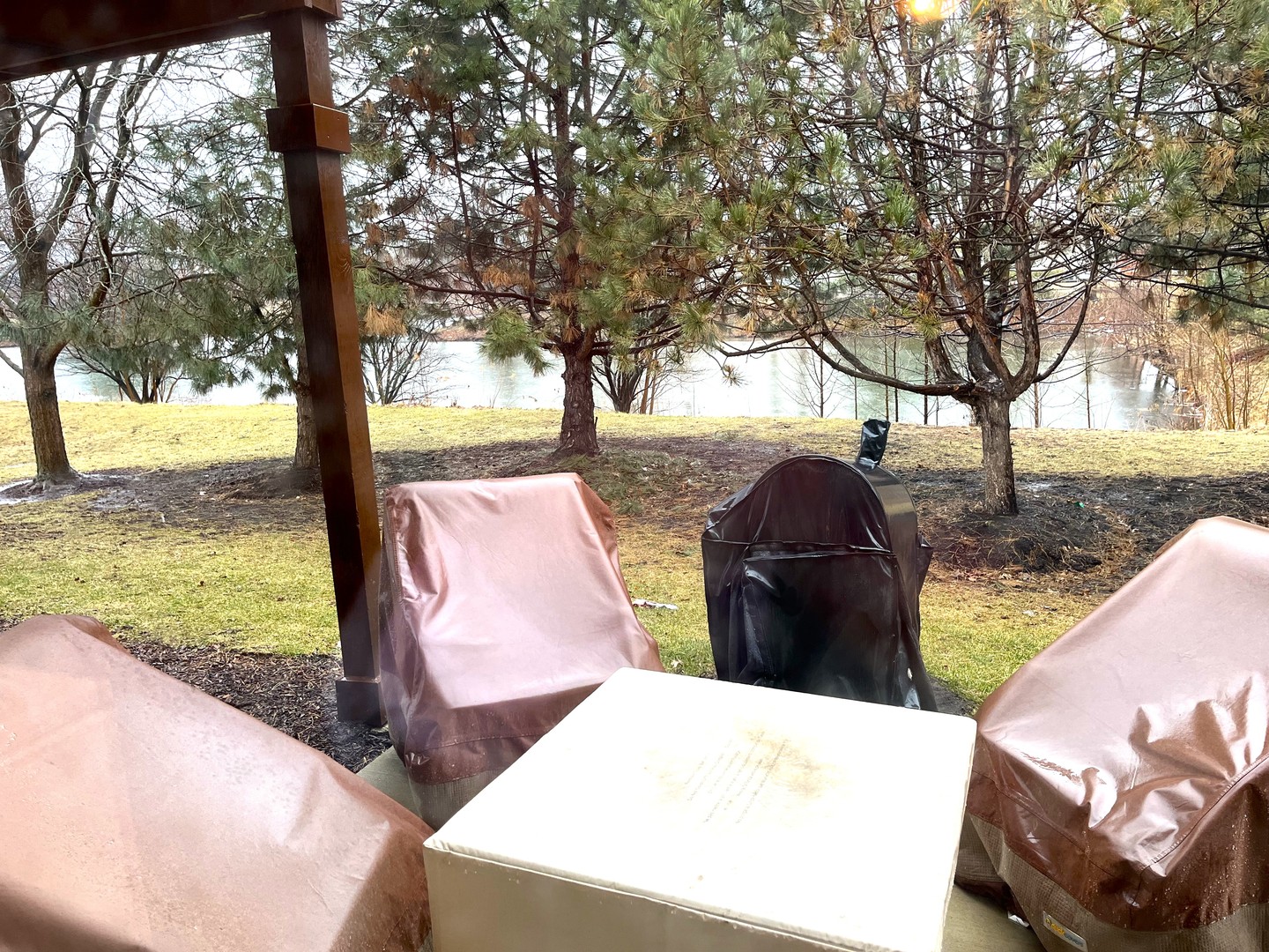 2402 Georgetown Circle Aurora, IL 60503 - Photo 23 of 23 a view of yard with tree and outdoor seating