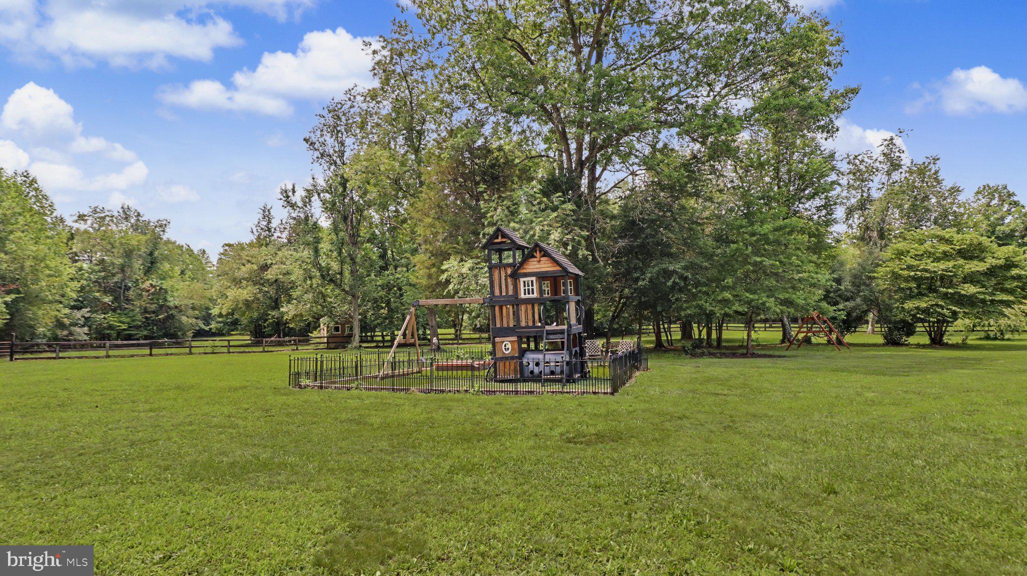 2113 Courthouse Road Catlett, VA 20119 - Photo 35 of 87 Charming playhouse in lush greenery.