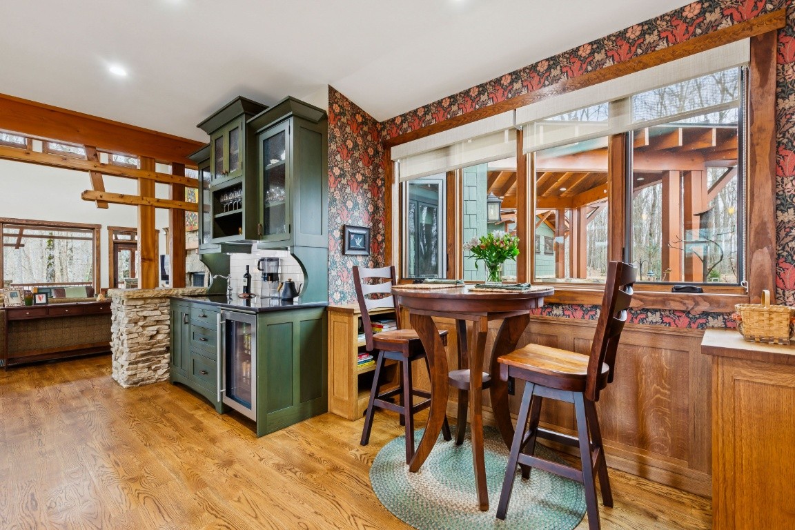 394 Myers Point Road Sewanee, TN 37375 - Photo 11 of 44 a view of a dining room with furniture window and outside view