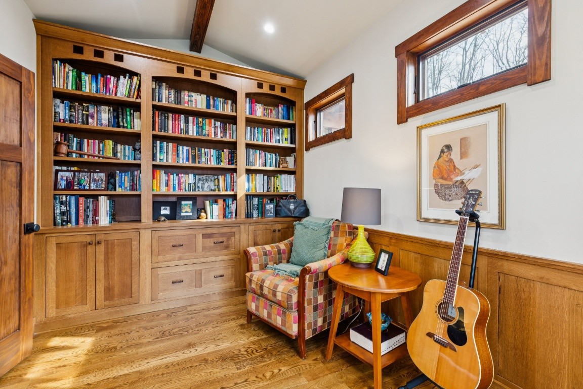394 Myers Point Road Sewanee, TN 37375 - Photo 17 of 44 a reading room with furniture and book shelf