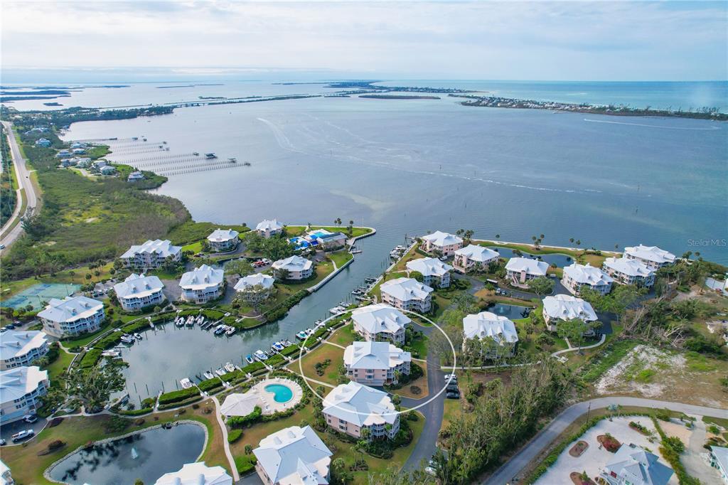 11000 Placida Road, Unit 1804 Placida, FL 33946 - Photo 1 of 1 Front aerial views