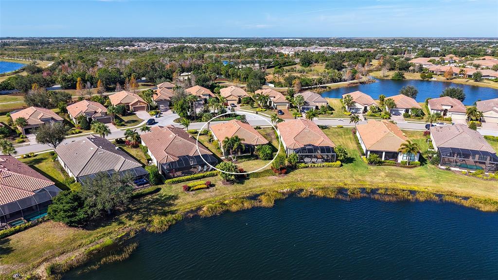 12759 Del Corso Loop Bradenton, FL 34211 - Photo 50 of 74 an aerial view of residential houses with outdoor space and swimming pool