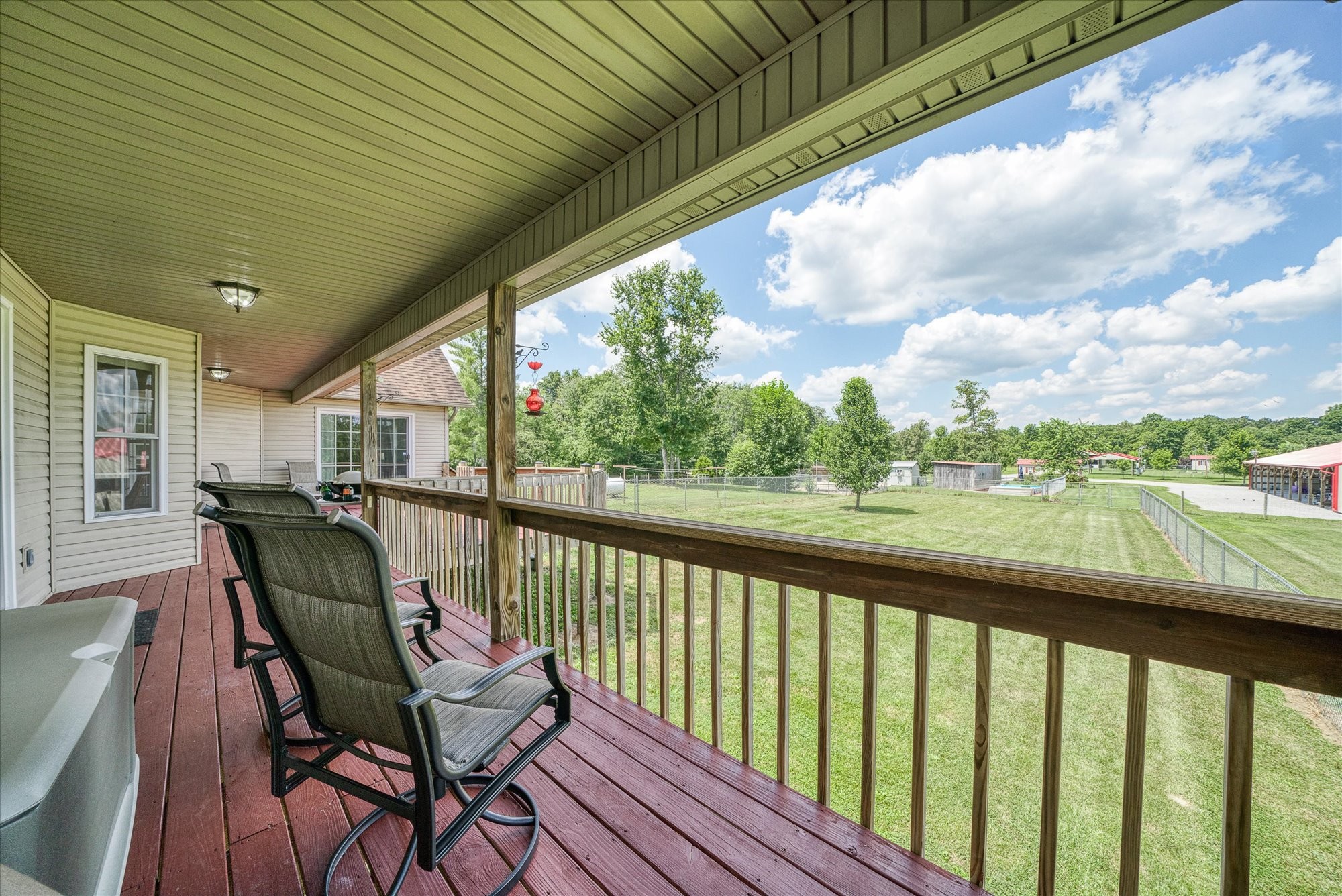 125 Clarence Lee Road Lancing, TN 37770 - Photo 20 of 55 a view of a two chair in the balcony