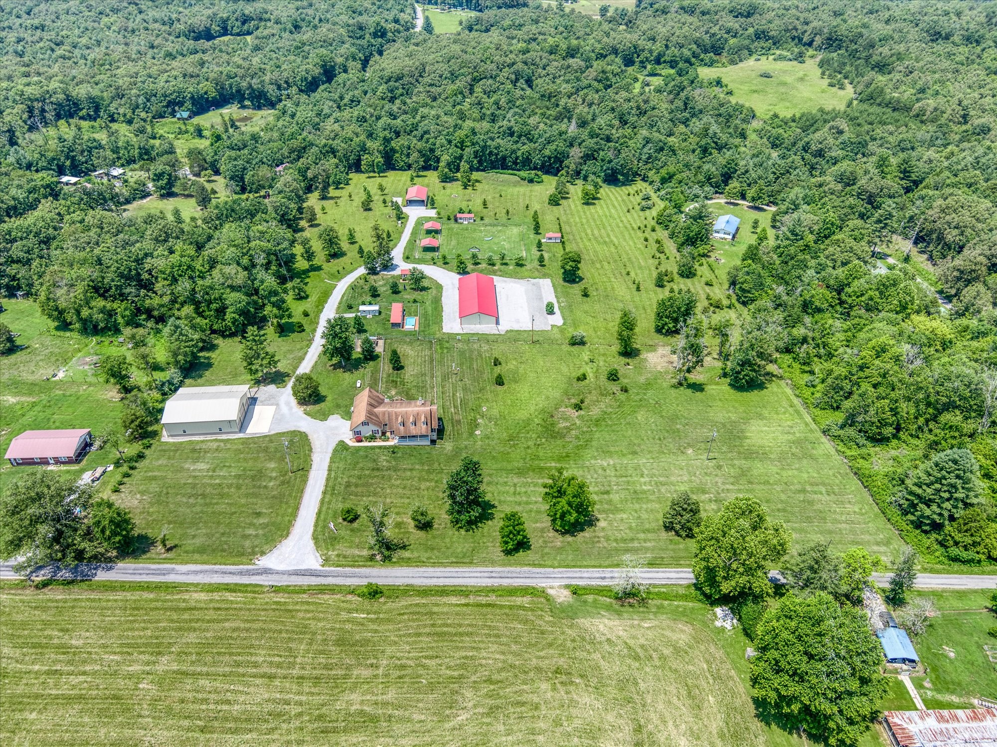 125 Clarence Lee Road Lancing, TN 37770 - Photo 45 of 55 a view of outdoor space and yard