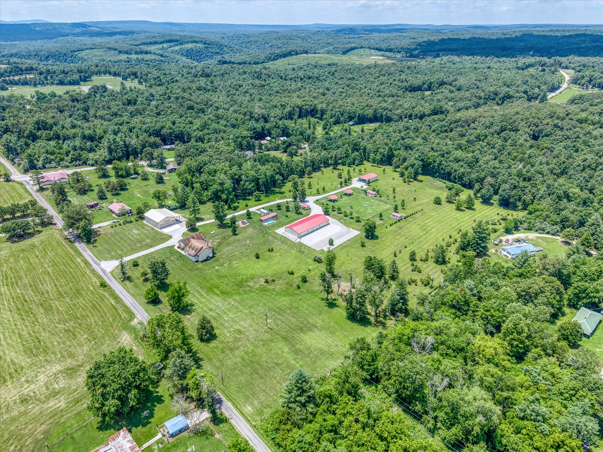 125 Clarence Lee Road Lancing, TN 37770 - Photo 47 of 55 a aerial view of multiple house