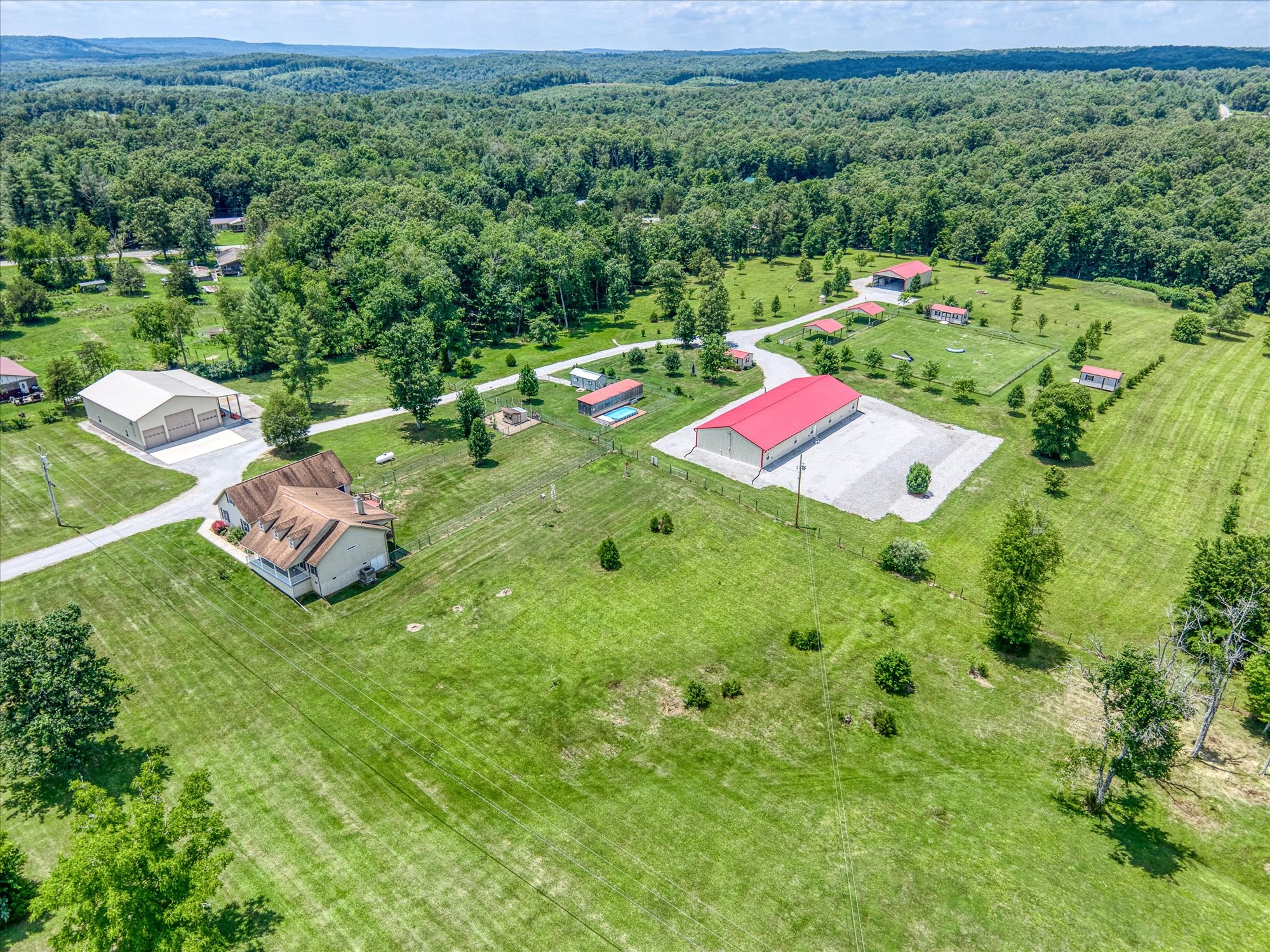 125 Clarence Lee Road Lancing, TN 37770 - Photo 48 of 55 a view of a lush green space